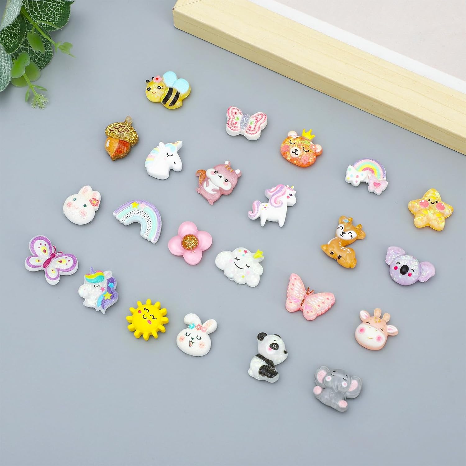 NEWITIN 30 Pairs Magnetic Stud Earrings for Girls Clip on Earring Hypoallergenic Magnet Studs Non Piercing Girls Earring Cute Magnetic Earrings for Kids Women